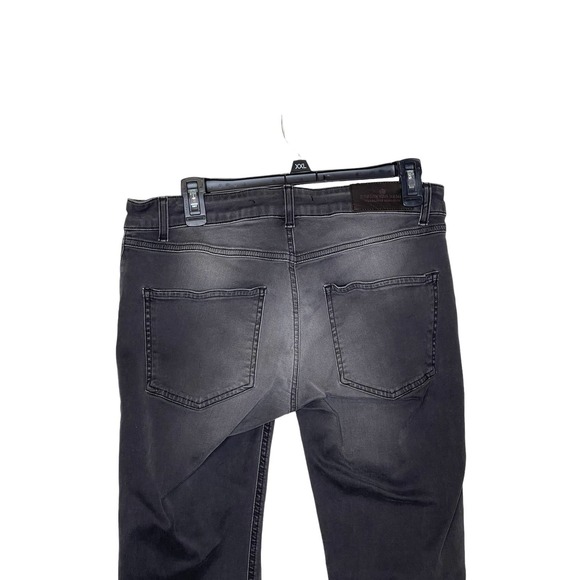 Charlotte Eskildsen Women Jeans Moon‎ Legs Denim Designer Remix Stretch Black 32 - Picture 8 of 11